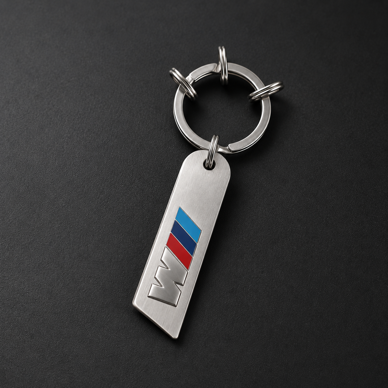 Genuine BMW M Logo Metal Keyring